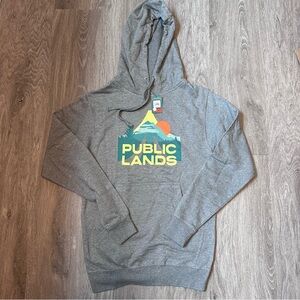 Public Lands Men’s Gray Graphic Hoodie - Size XS - NWT!
